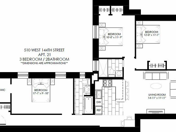 2nd image of 510 W 144th St APT 21