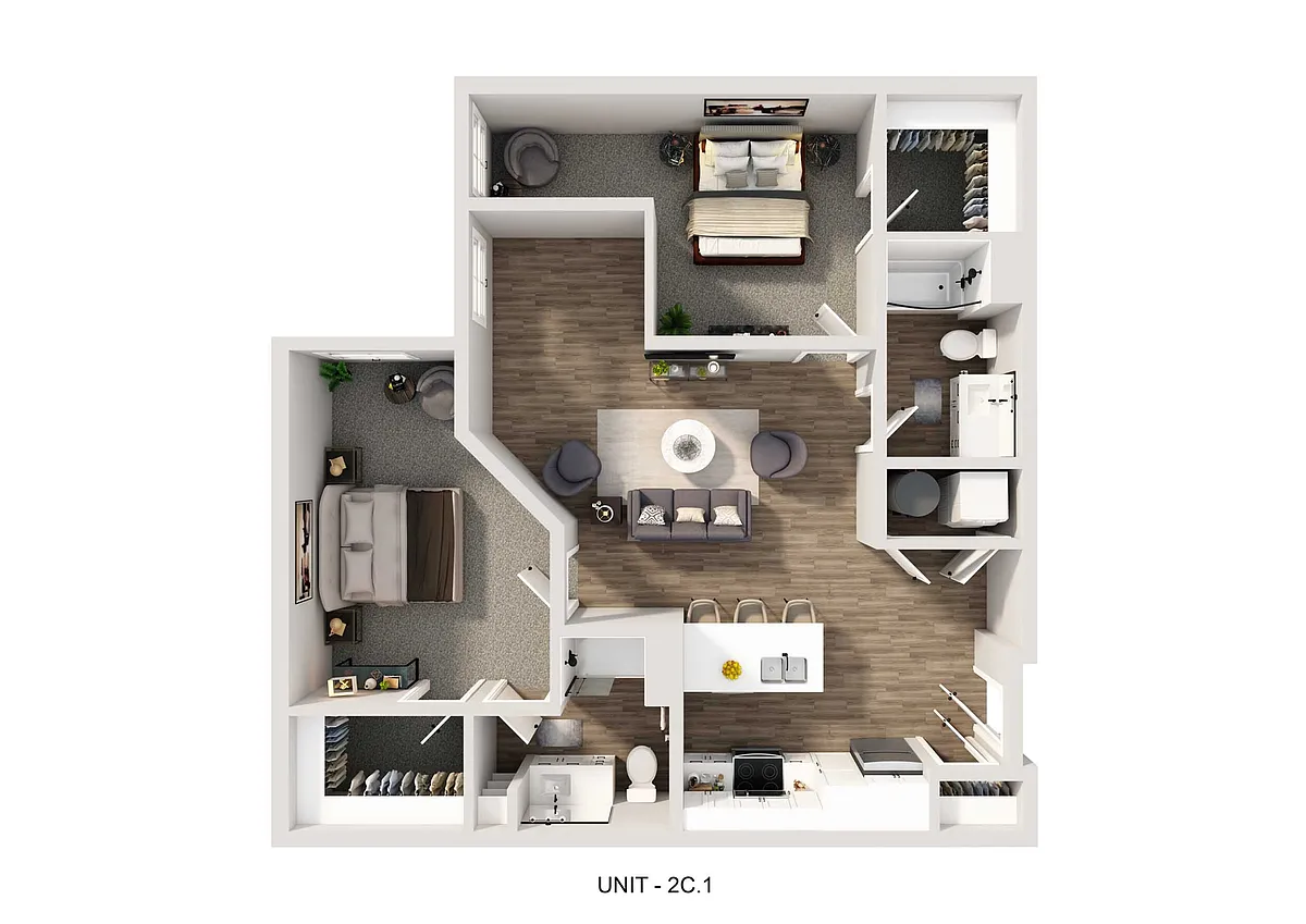 Floor plan The Broad