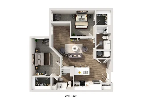 Floor plan The Broad
