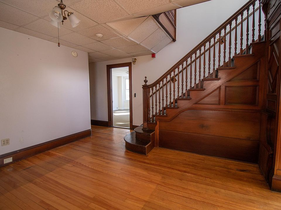 First Floor entry and grand staircase.