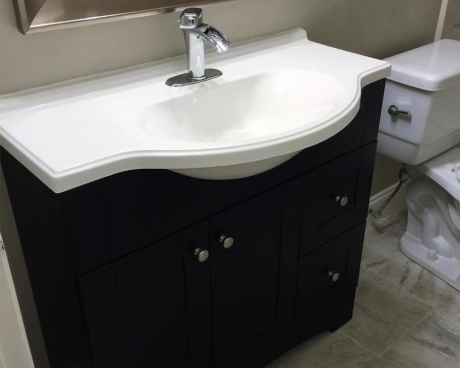 Large updated bathroom