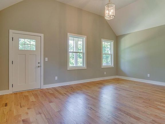 Oversized master bedroom with tall ceilings