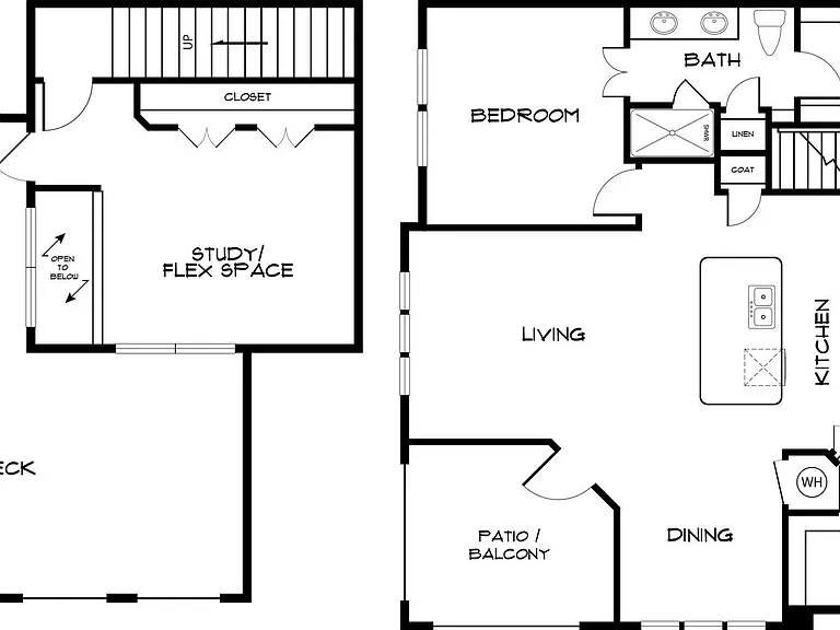 B5PHA floor plan Tower Bay Lofts