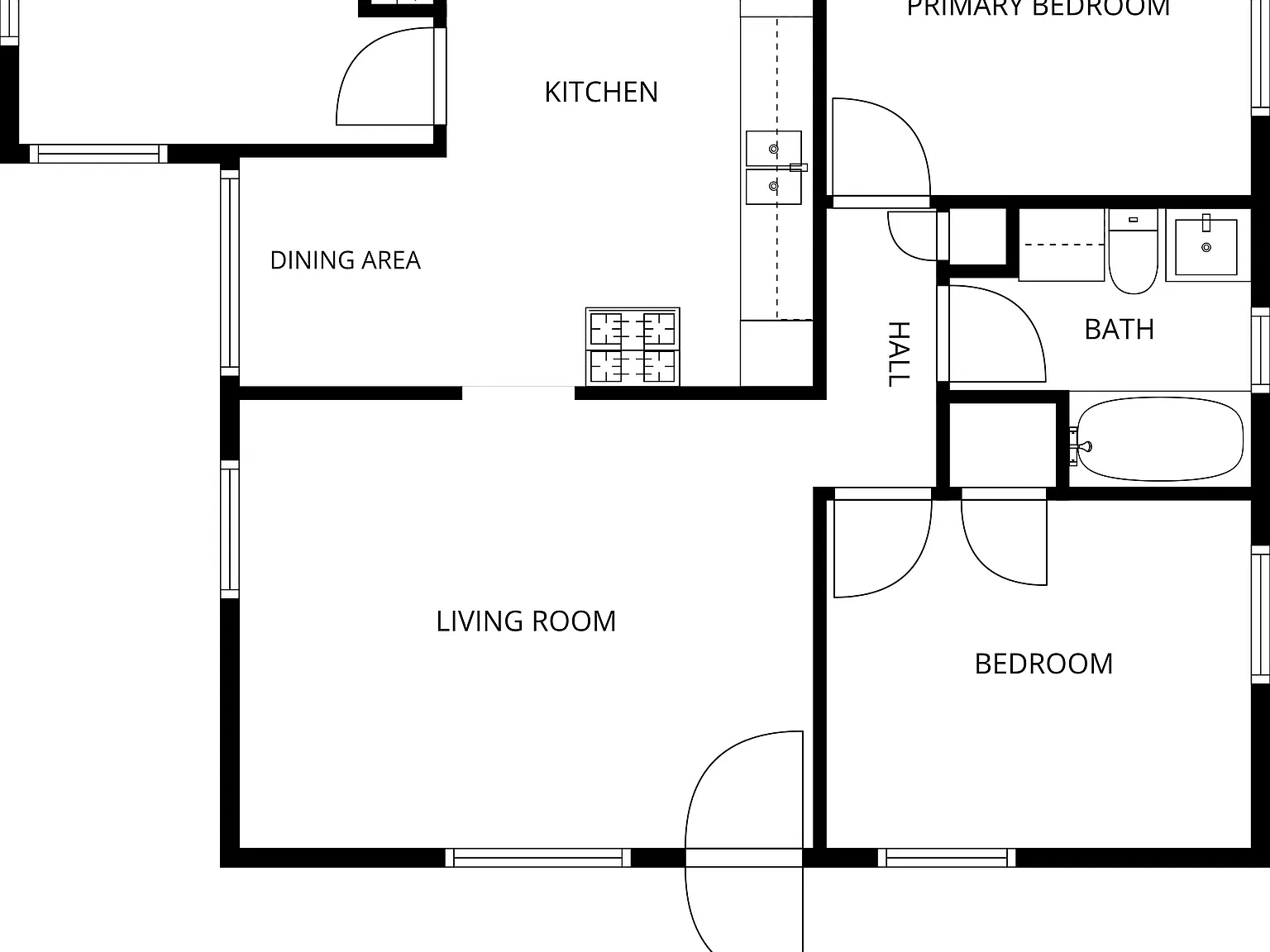 3 bed, 950 sqft, $2,695 — Photo 2