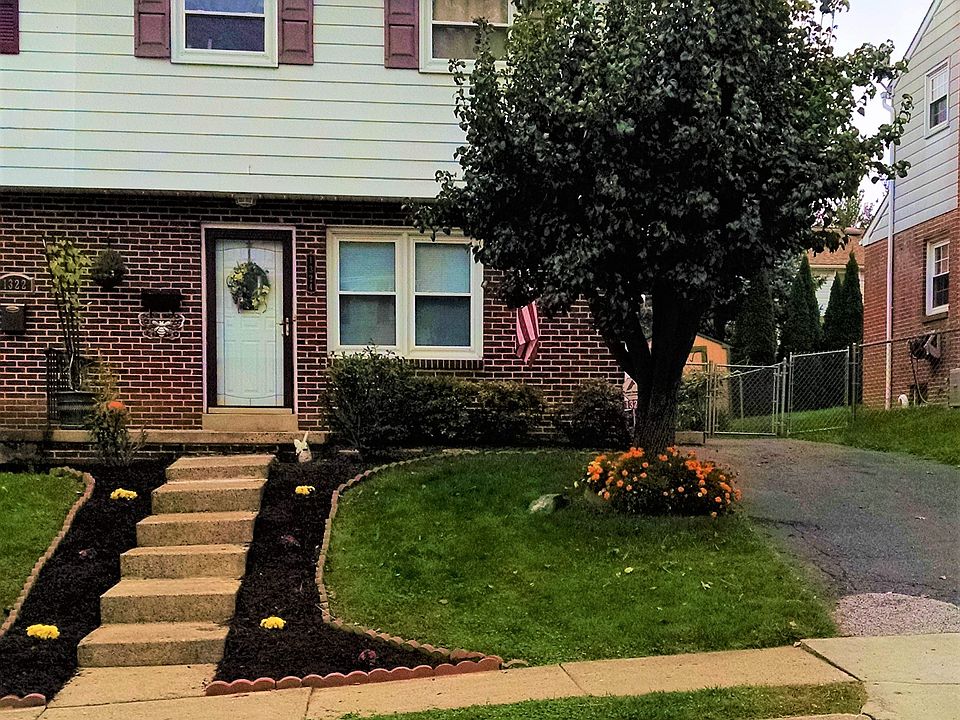 Landscaped front of house
