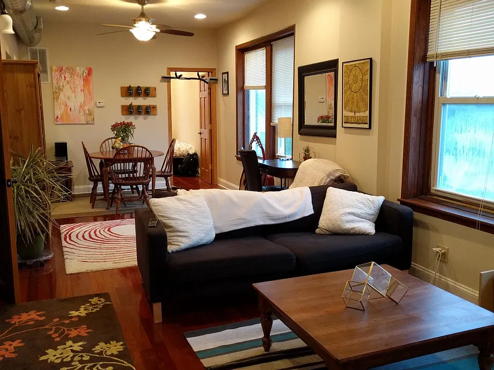 Living Room & Dinning Room View from the front door