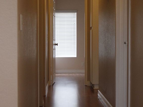 hallway to 4 bedrooms