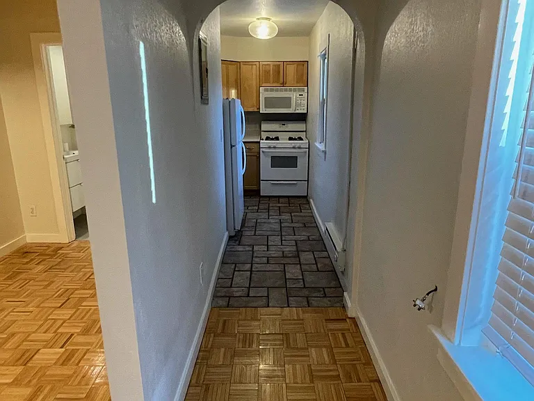 Looking into kitchen