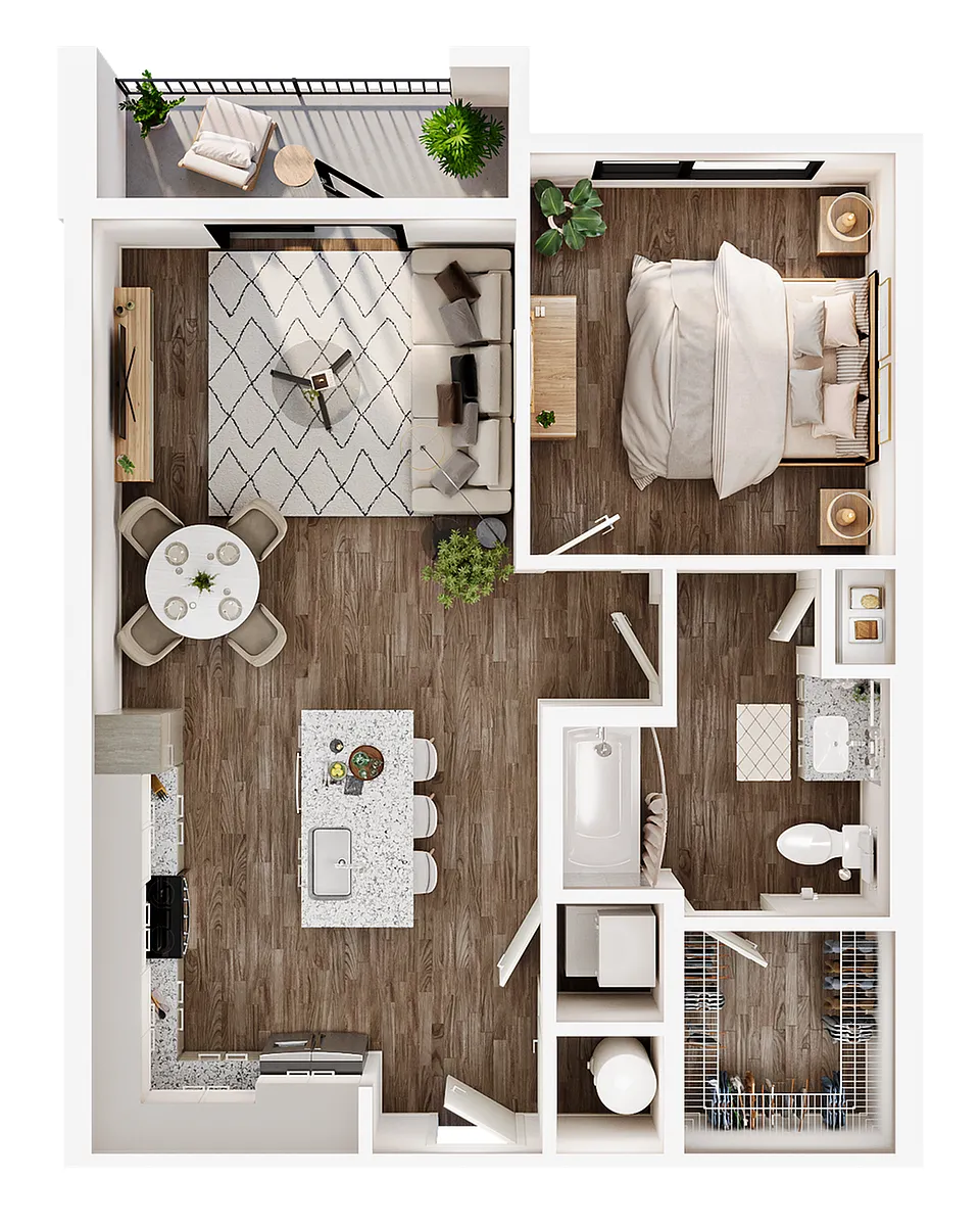 Floor plan 1A