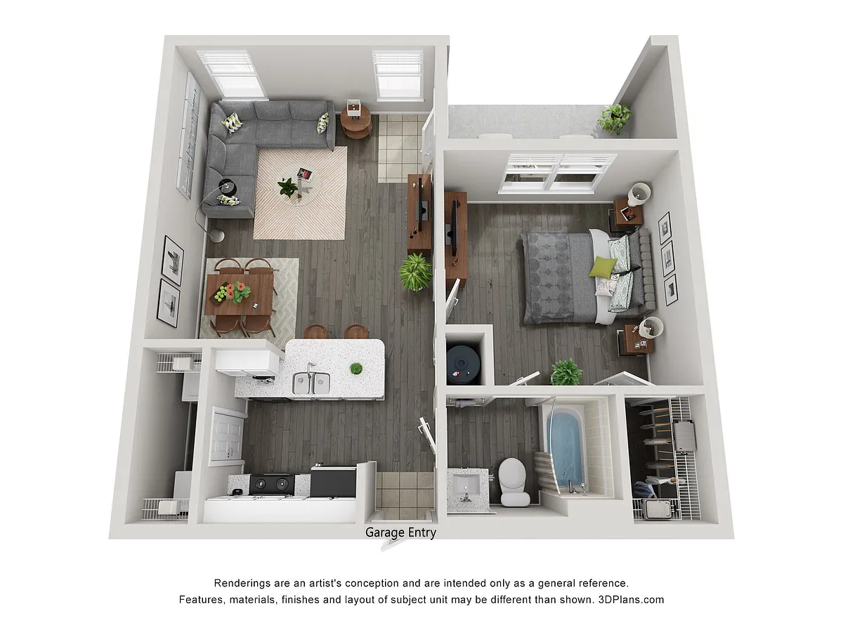 Floor plan A1 Lower