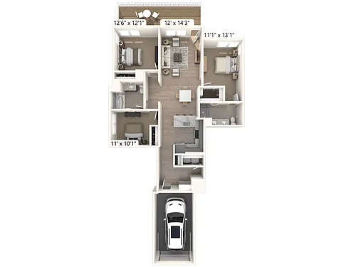 Floor plan C1G-B-Signature