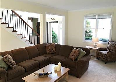 Open concept living room.