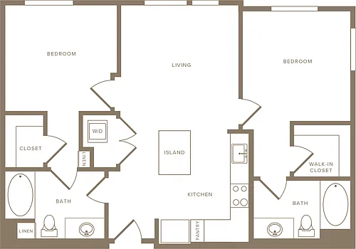 Floor plan B TWO
