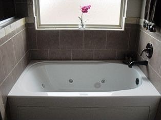 over sized jetted tub