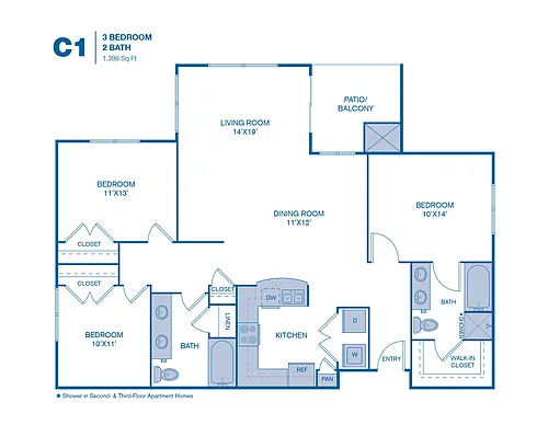 Floor plan C1