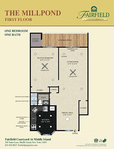 Floor plan The Millpond
