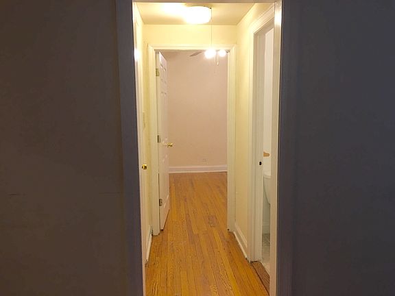 Hallway leading to bedroom