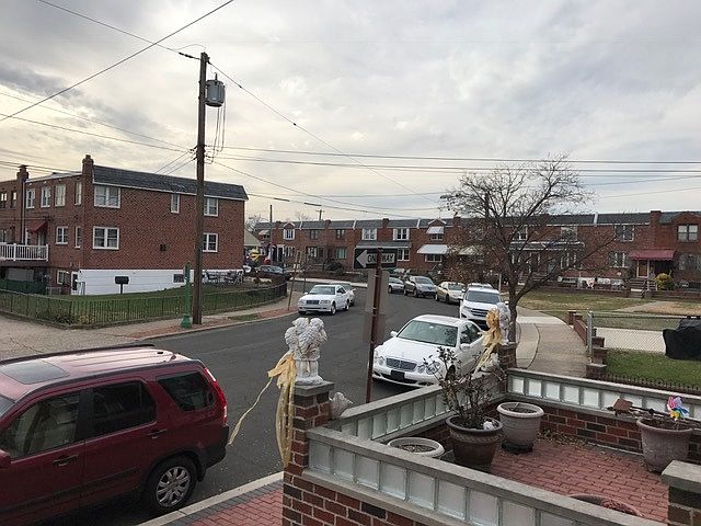 View from front step