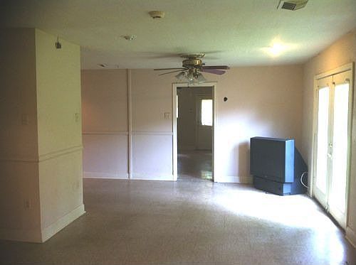 Large open living/dining