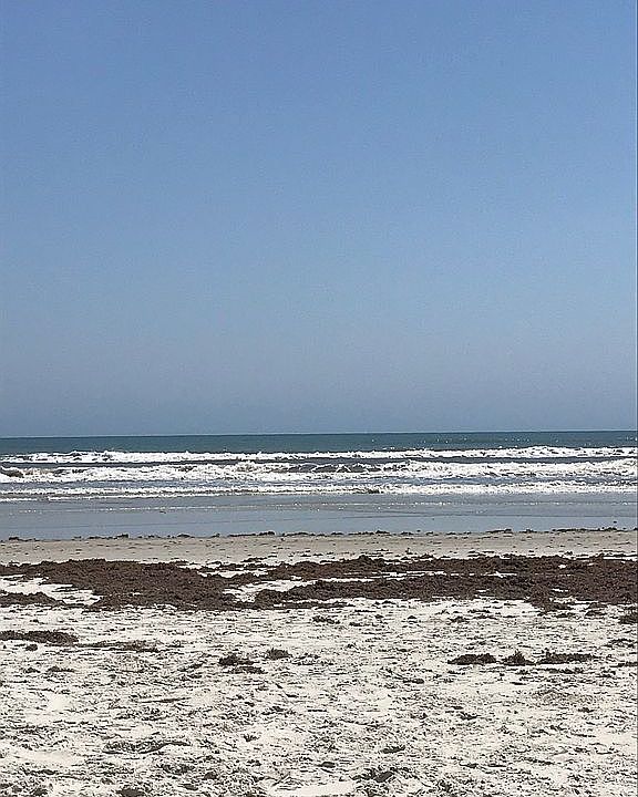 Private beach view