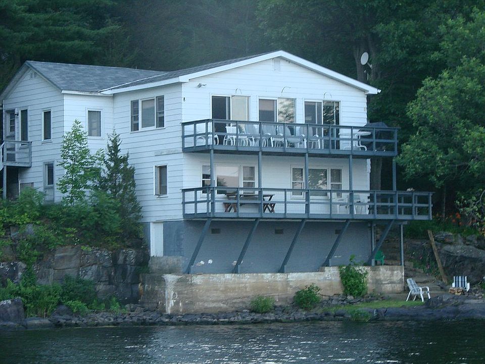 Large lake front home