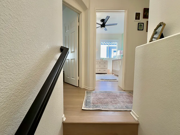 Second bedroom view from the stairs