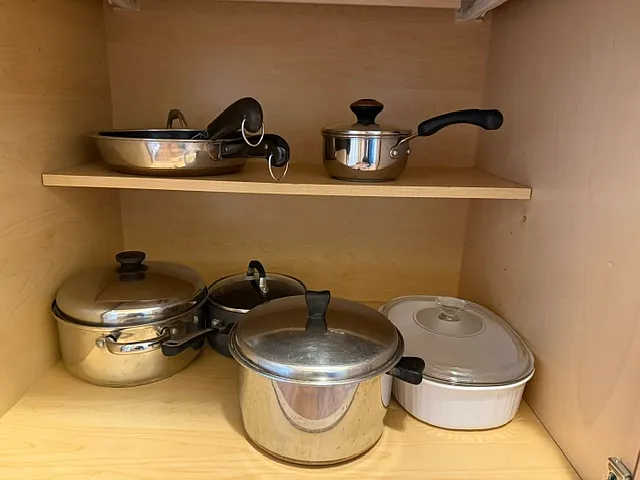 Fully stocked for your cooking needs