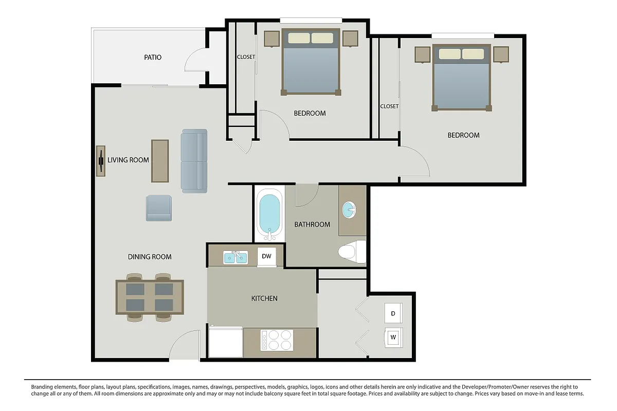 Floor plan Bella Vita