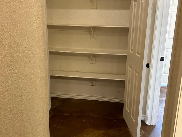 Hall closet