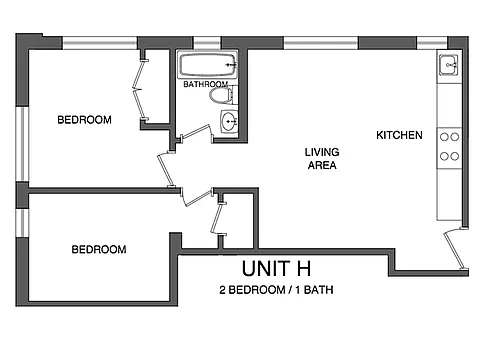 Floor plan Floorplan H