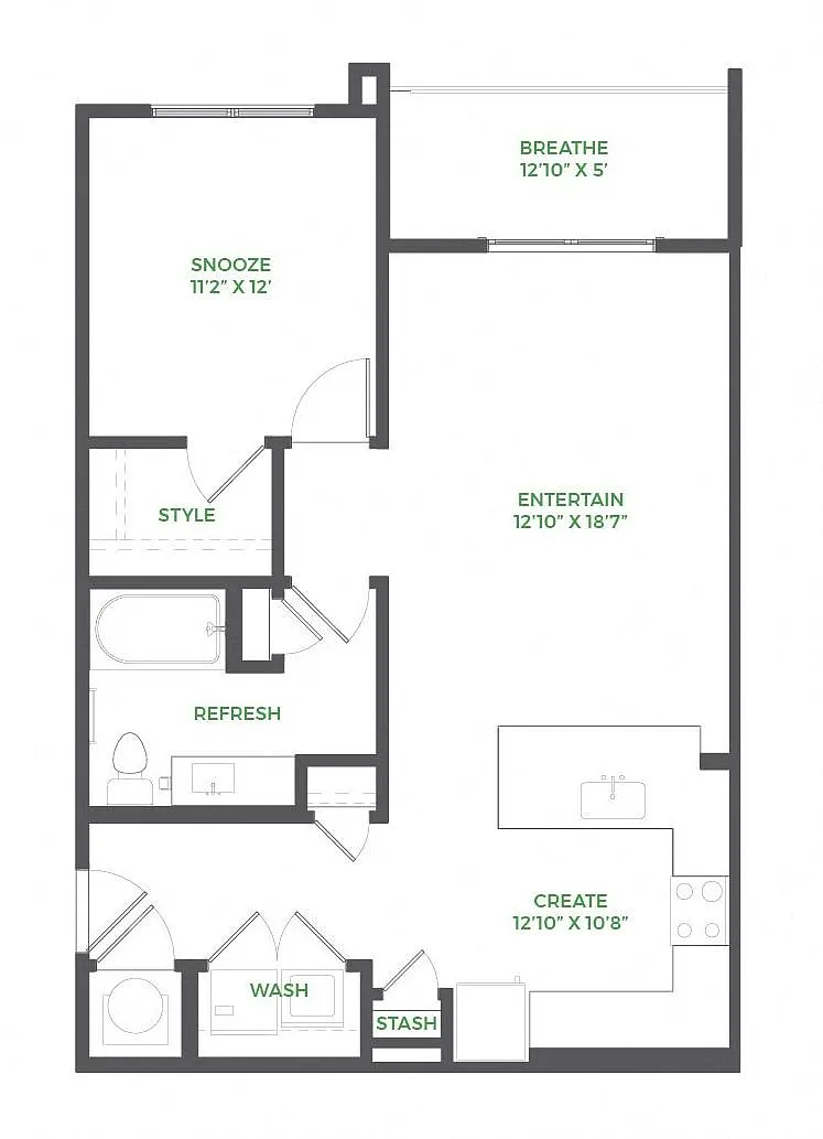 Floor plan A7