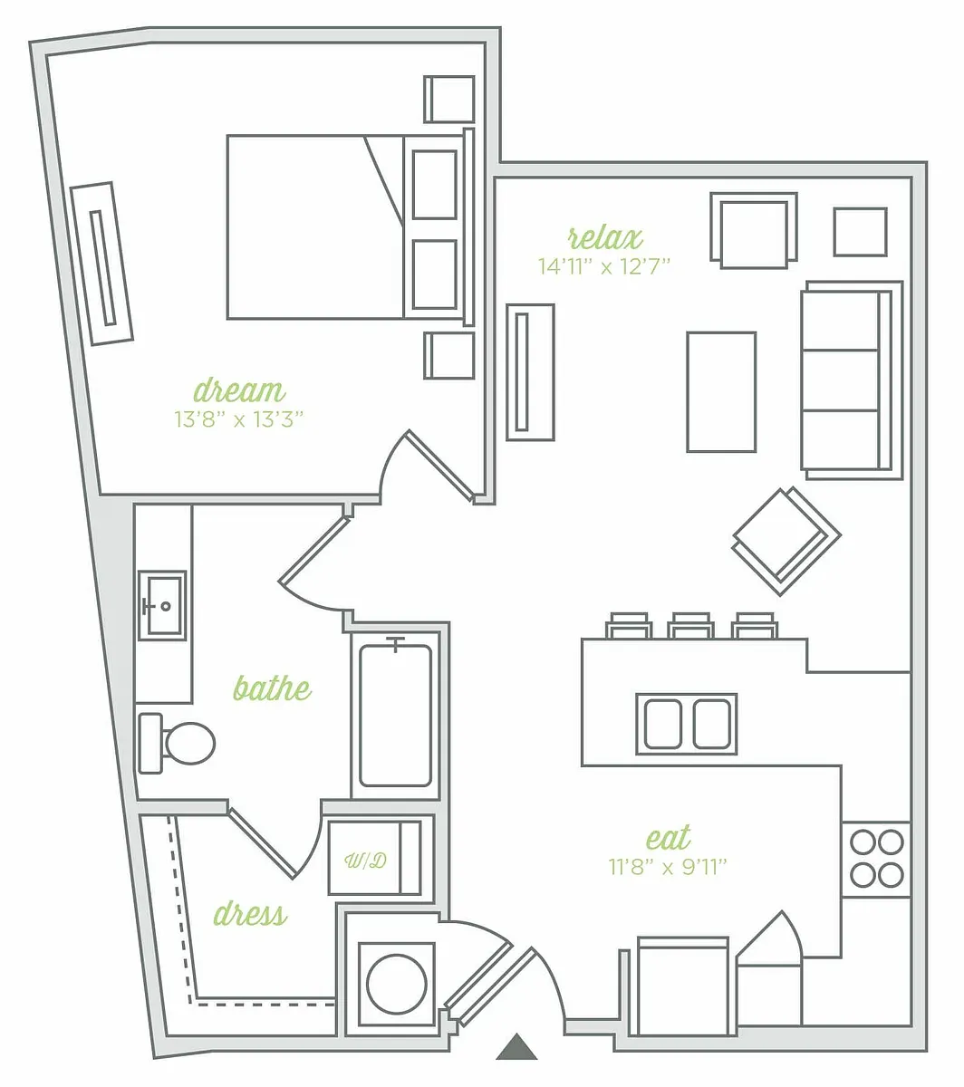 Floor plan A2b
