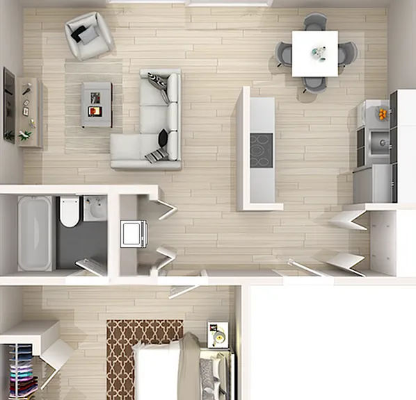 Riverton 1 bed WD Riverton 1 bed WD