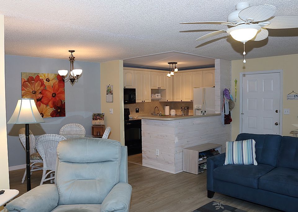Spacious open concept.