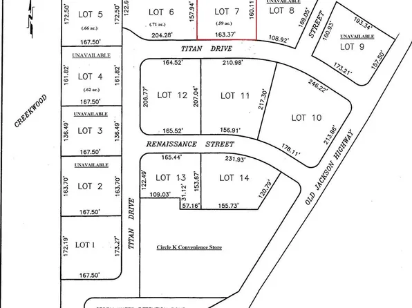 LOT 7 Titan Dr, Florence, AL 35630