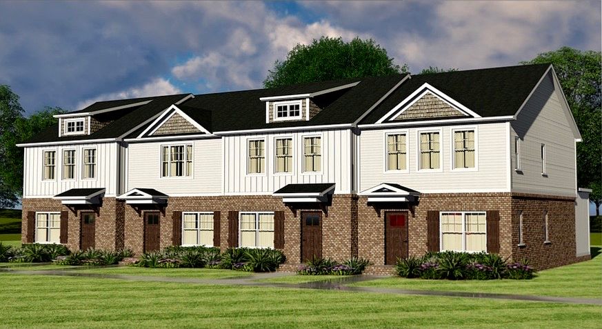 Artist s rendering. Dry Creek Commons will have more brick than sample photography that follows