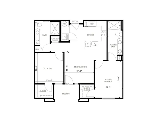 Floor plan B2
