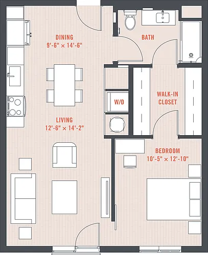 Floor plan A1E