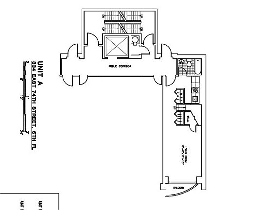 2nd image of 334 E 74th St APT 5A