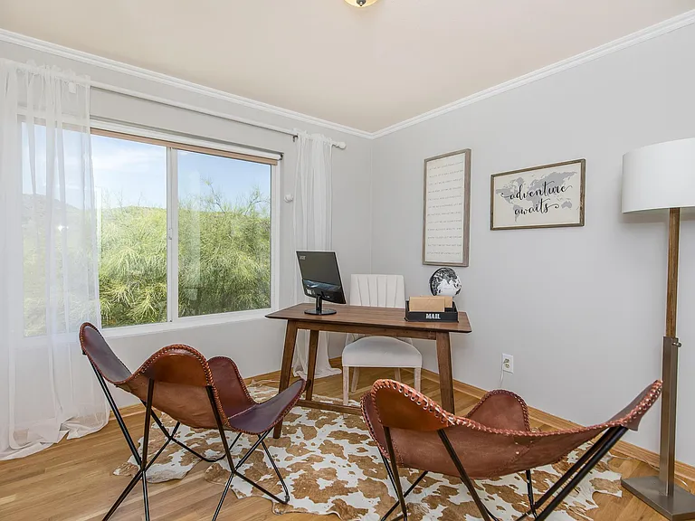 Upstairs office