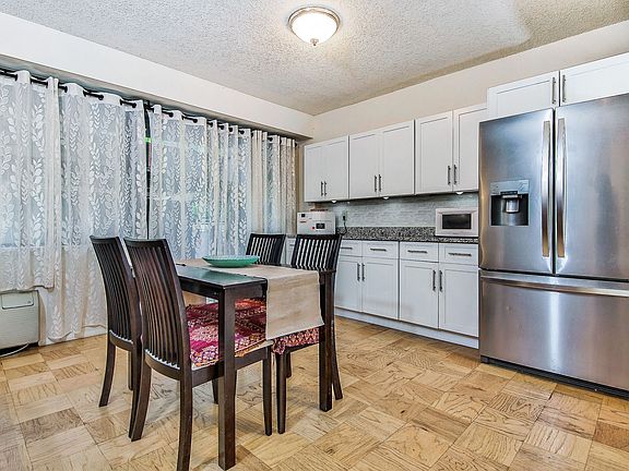 Kitchen and dining area