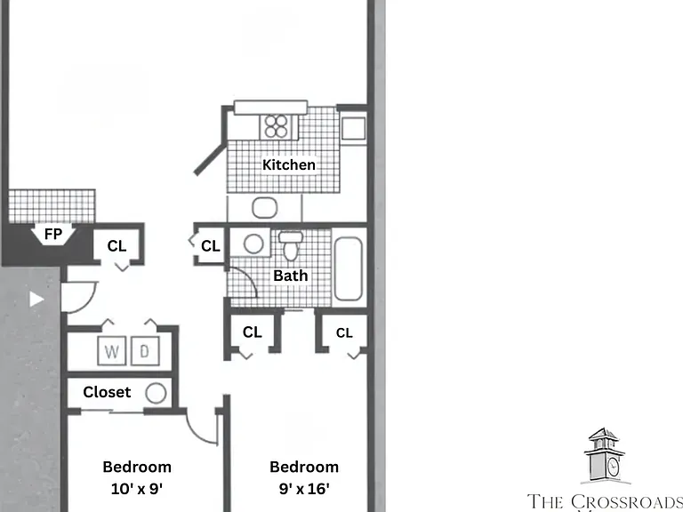 2x1 l 865 sq ft l Crossroads at Meridian 2x1 l 865 sq ft l Crossroads at Meridian