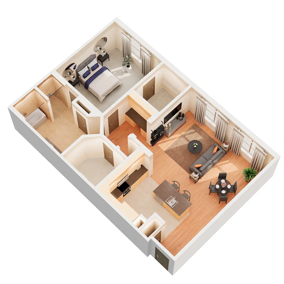 Floor plan A5HC