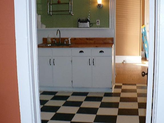 large kitchen, old world wood countertops