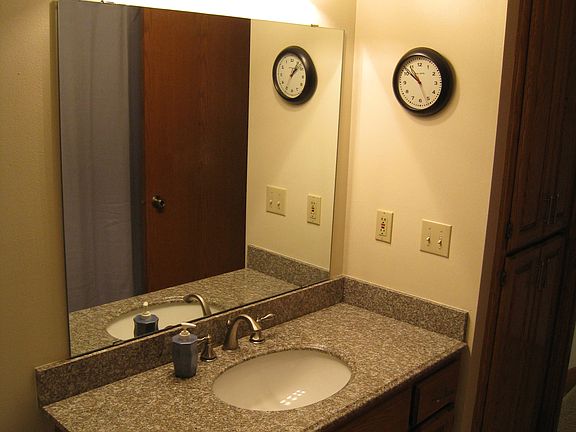 Master bath (walk through)