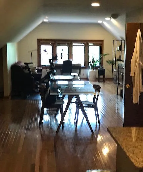 View of living area
