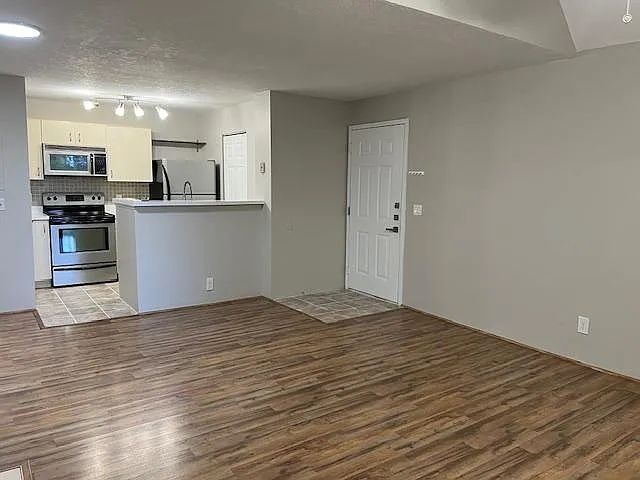 Great room and kitchen