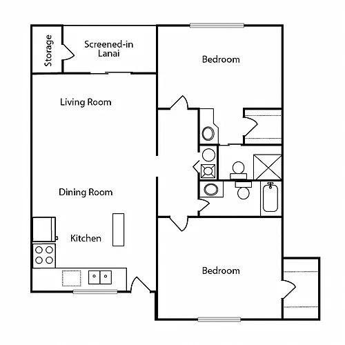 Floor plan Royal Palm