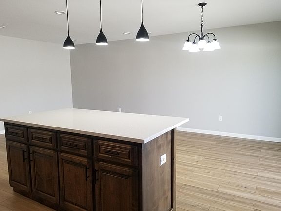 Looking out from Kitchen to Dining room