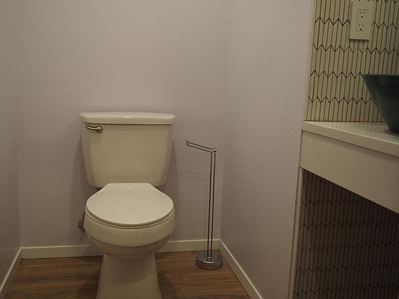 Powder room - lower level